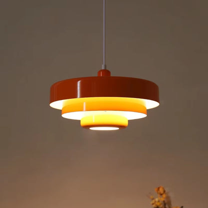 Replica Pendant Lights Medieval Danish Design Lamp Orange Retro Decoration Lights Restaurant Study Table Bar Cafe Pendant Lamp