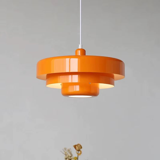 Replica Pendant Lights Medieval Danish Design Lamp Orange Retro Decoration Lights Restaurant Study Table Bar Cafe Pendant Lamp